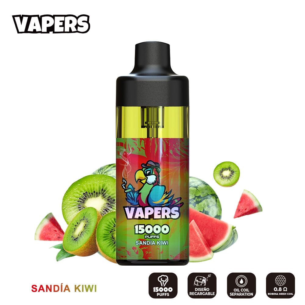 VAPERS 15.000 FRESA KIWI