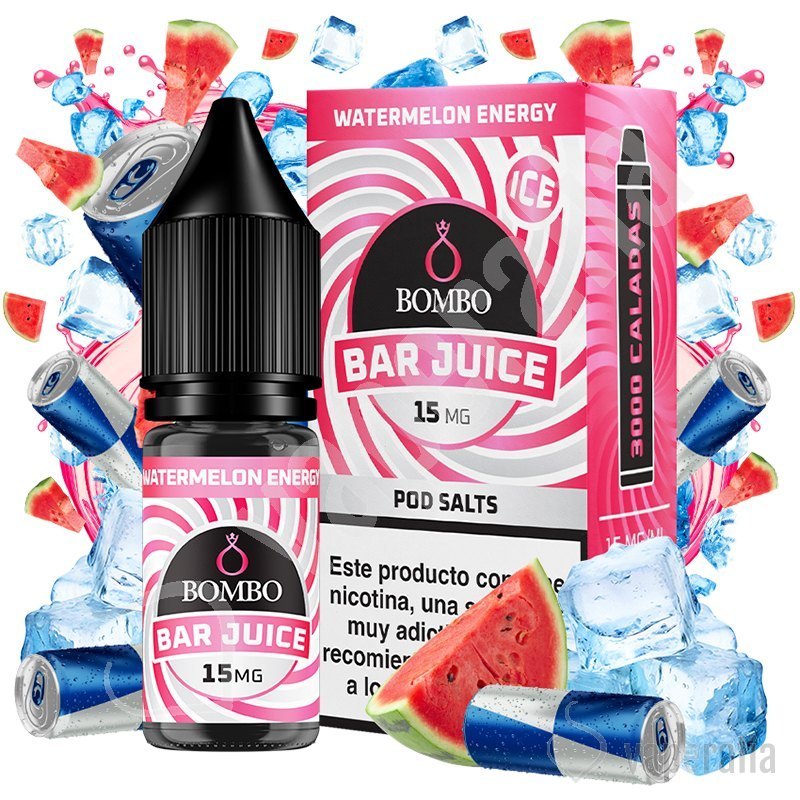 Watermelon Energy Ice 10ml - Bombo Bar Juice 2%
