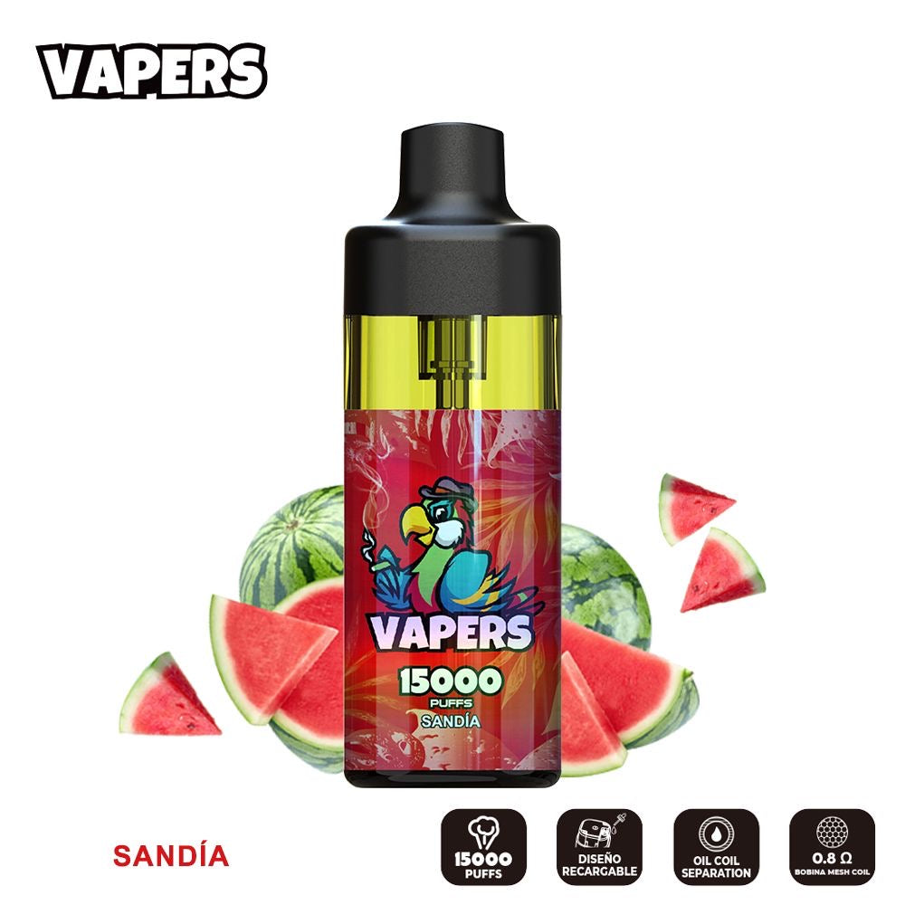 VAPERS 15.000 FRESA KIWI