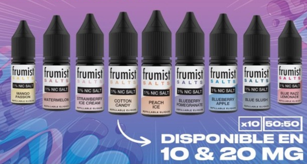 SALES FRUMIST 10ml 2% nicotina - 1% nicotina
