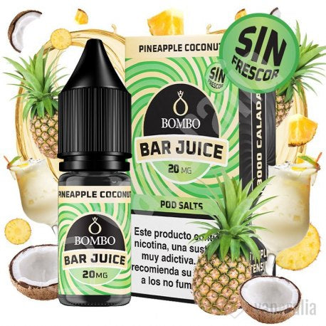 Sales De Nicotina Pineapple Coconut Bar Juice Bombo 10ml 2%